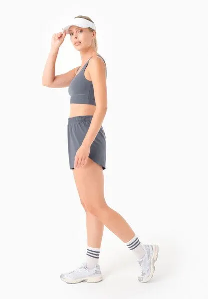ORGANICATION ORGANICATION SELENNA | Shorts aus recyceltem Polyamid, Soft indigo, – Produktbild 1 von 4