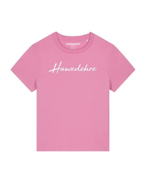 watapparel watapparel T-Shirt Frauen Hawedehre, Bubble pink, – Produktbild 1 von 3
