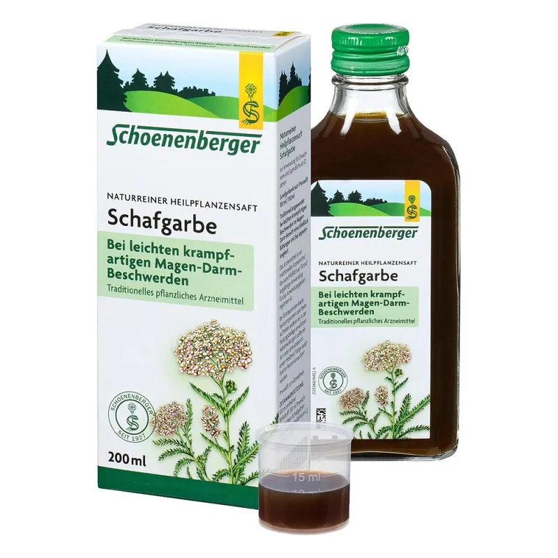 Schoenenberger Schoenenberger Naturreiner Heilpflanzensaft Schafgarbe – Produktbild 2 von 2