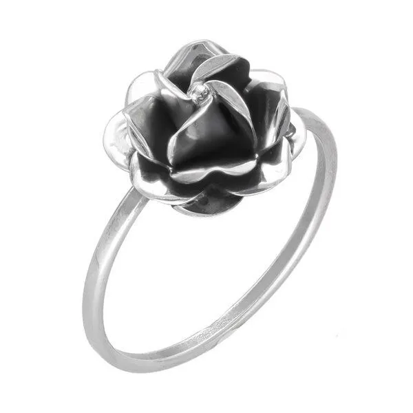 pakilia pakilia Silber Ring Rosenblüte Fair-Trade und handmade, Silver, – Produktbild 2 von 8