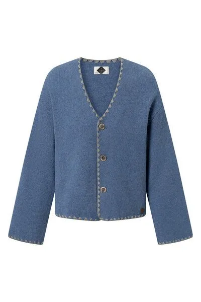 Stapf Unisex Jacke Chris, Rauchblau, – Produktbild 1 von 4