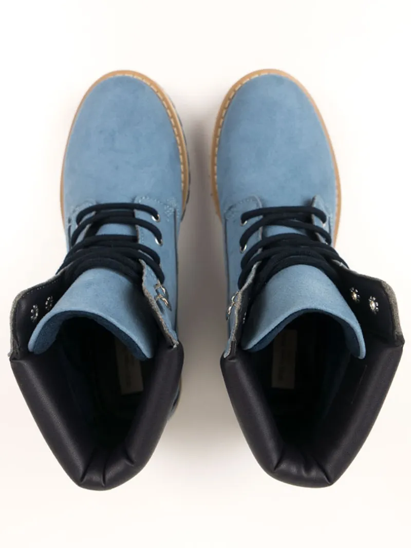 Will's Vegan Store Will's Vegan Store Damen vegan Dock Boots Hellblau, Hellblau, – Produktbild 2 von 2