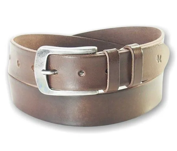 Greenbelts Greenbelts Herren Ledergürtel TYLER, Schwarz, – Produktbild 1 von 5