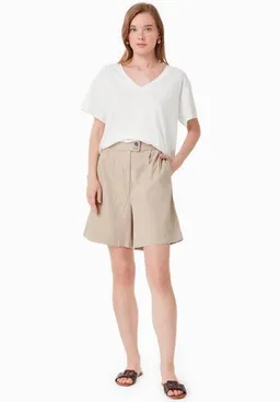 ORGANICATION ORGANICATION Shorts aus LENZING ECOVERO und Leinen – Produktbild 1 von 1