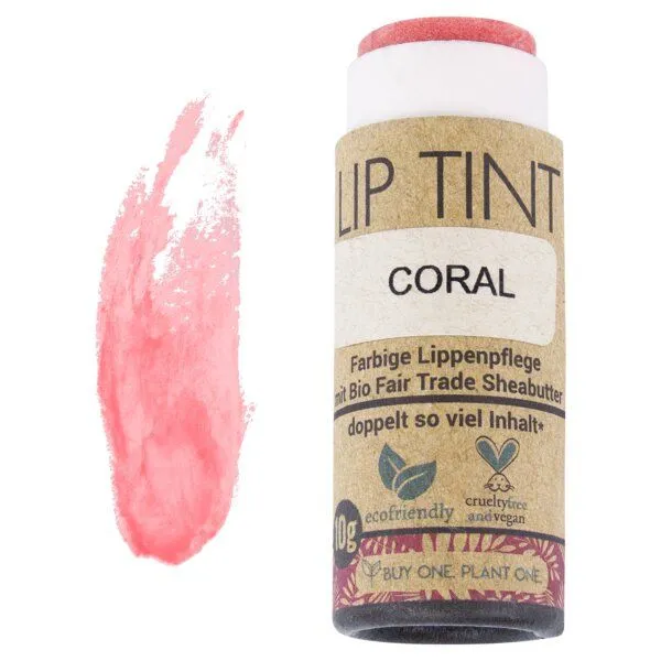 WE LUV ECO WE LUV ECO MINIMALIST Make Up Set Mascara Lippenstift, Coral (koralle), – Produktbild 1 von 4