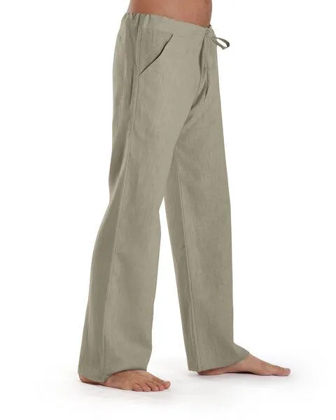 SCHAZAD Leinenhose ESSENTIAL von SCHAZAD, Oliv, – Produktbild 3 von 3