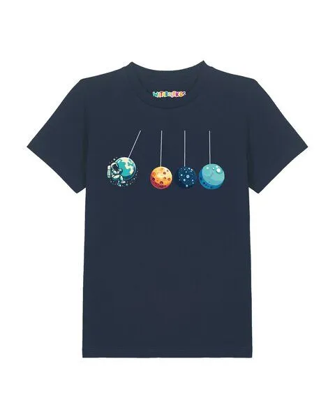 watabout.kids watabout.kids T-Shirt Kinder Weltraumforscher, French navy, – Produktbild 1 von 2