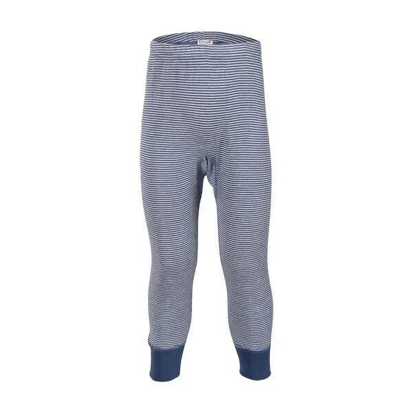 Living Crafts Living Crafts Lange Unterhose für Kinder, Natural/blue striped, – Produktbild 2 von 2