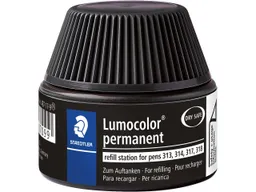 Staedtler STAEDTLER Nachfülltinte für Universalstift "Lumocolor" permanent, schwarz – Produktbild 1 von 1
