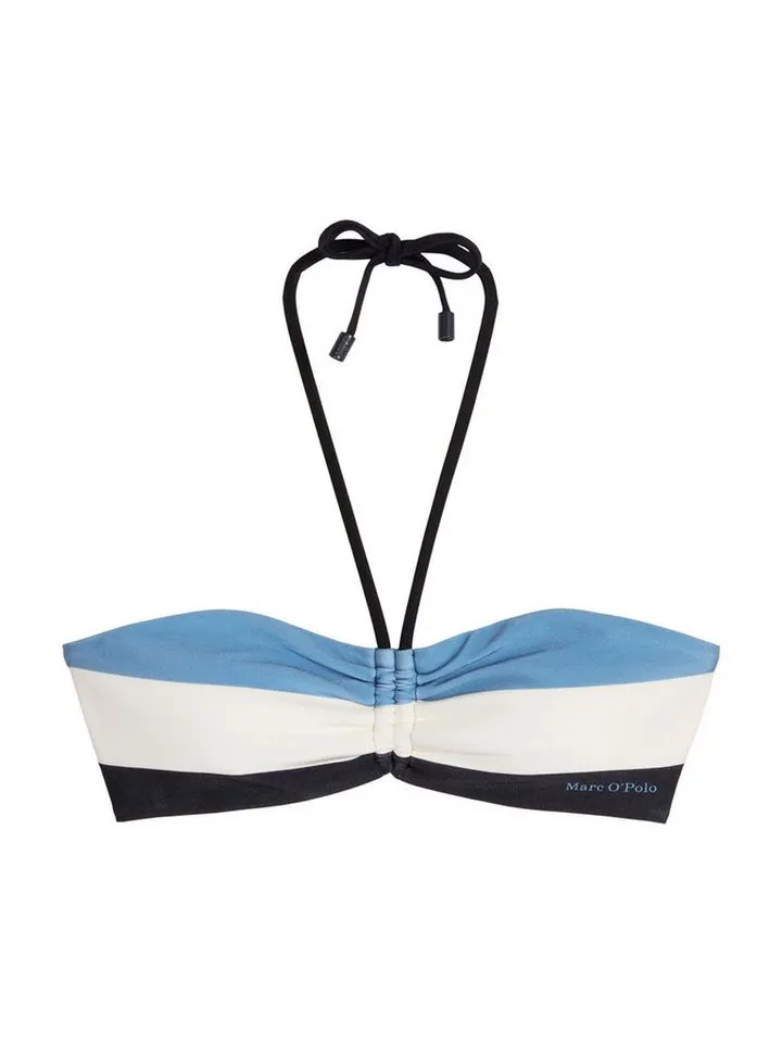 Marc O'Polo Marc O'Polo Triangel-Bikini-Top Summer Stripes, Triangle Top, Dreiecks‑Bikini‑Top, Triangel Bikini, Bunt, – Produktbild 2 von 4