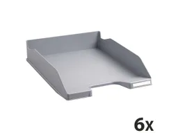 Exacompta 6 Exacompta Briefablagen Combo Midi "Office", DIN A4+, 500 Blatt, steingrau – Produktbild 1 von 1