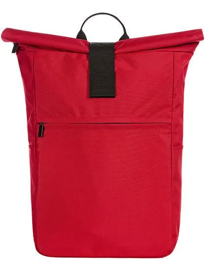 Halfar Recycelter Laptop - Rucksack Halfar, Rot, – Produktbild 1 von 1