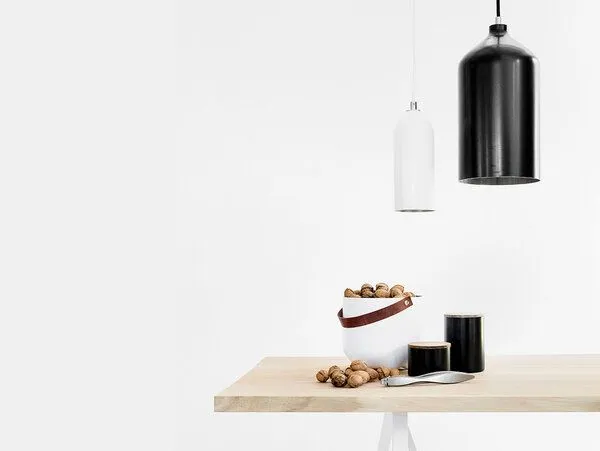 werkvoll by Lena Peter werkvoll by Lena Peter Recycling Feuerlöscher Hängeleuchte FIRELIGHT neutral, Weiß, – Produktbild 1 von 4