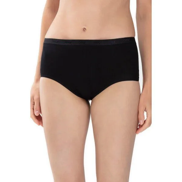 mey 2x Damen Taillen-Slip Mey Best Of aus PIMA Baumwolle 89604, Schwarz, – Produktbild 1 von 2