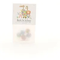 Die Stadtgärtner Die Stadtgärtner Blumenmurmeln zum Schulstart "Tiere" | 5 bunte Blumenmurmeln im Pergamintütchen (ca. 10 x 5 cm) | mit niedlichem, kindgerechten Motiv | Kreative Geschenkidee für Kinder, Schule & Schulalltag – Produktbild 1 von 1