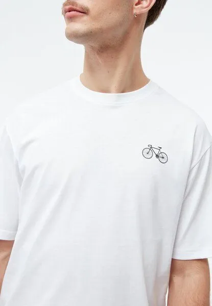 Givn Berlin Givn Berlin T-Shirt GBLASSE (BIKE PARTS) aus Bio-Baumwoll Jersey mit Print, White, – Produktbild 4 von 4