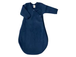 Lilano Lilano Schlafsack Baby Bio-Merinowolle Frottee-Plüsch marine Gr.62/68 – Produktbild 1 von 1