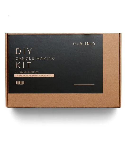 Munio Candela Munio Candela DIY Kit zur Herstellung von 3 Duftkerzen – Produktbild 2 von 4
