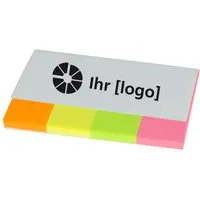 Memo memo Haftstreifen 'Brilliant Marker' 4 x 20 x 50 mm, 4 x 40 Bl., 4-farb. Aufdr. auf Umschl – Produktbild 1 von 1