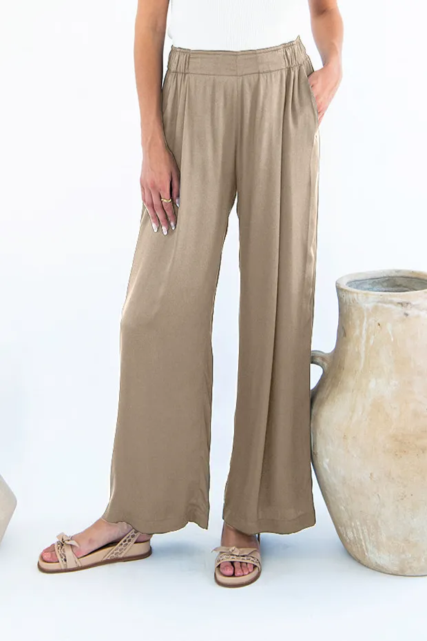 Neu Nomads Neu Nomads Damen vegan Hose Garbo Stone, Beige, – Produktbild 1 von 1