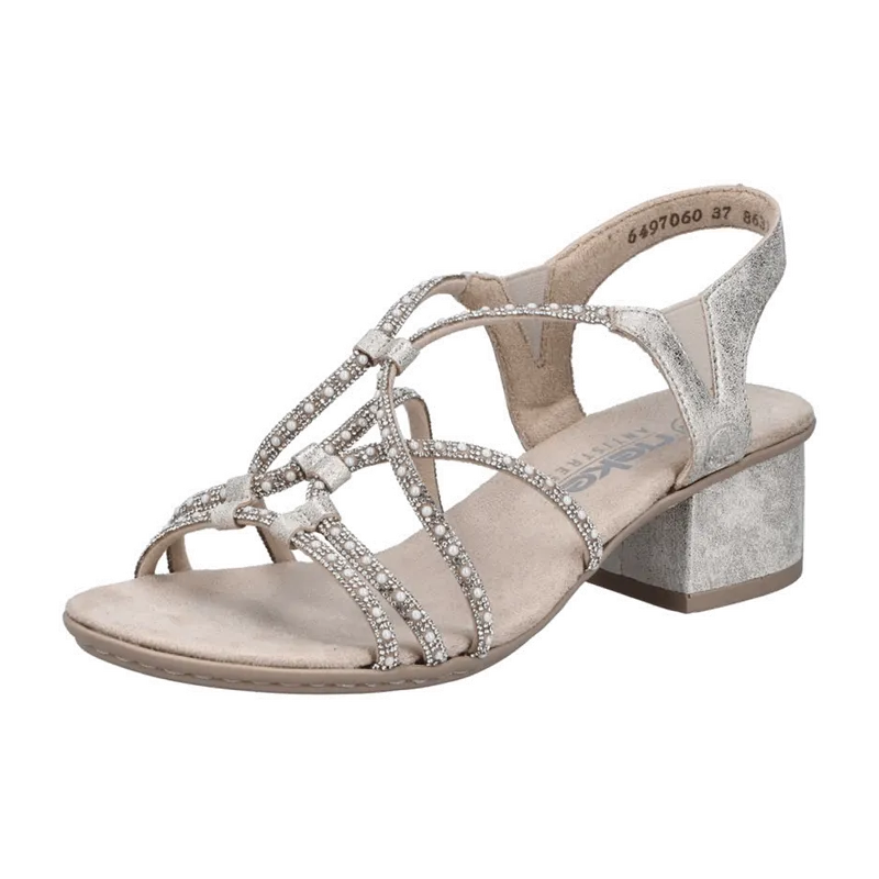 Rieker Rieker 64970-60 für Damen, beige, Größe 42 EU, Beige, – Produktbild 1 von 7