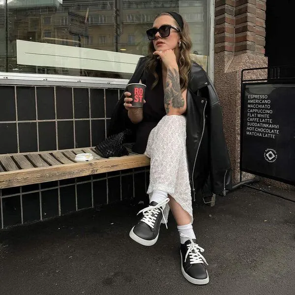 Groundies GROUNDIES® Universe Women, Schwarz/weiß, – Produktbild 2 von 4