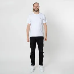 Fyngers Fyngers Unisex T-Shirt aus Biobaumwolle - Modell PEACE mit gestickter Veredelung – Produktbild 1 von 1