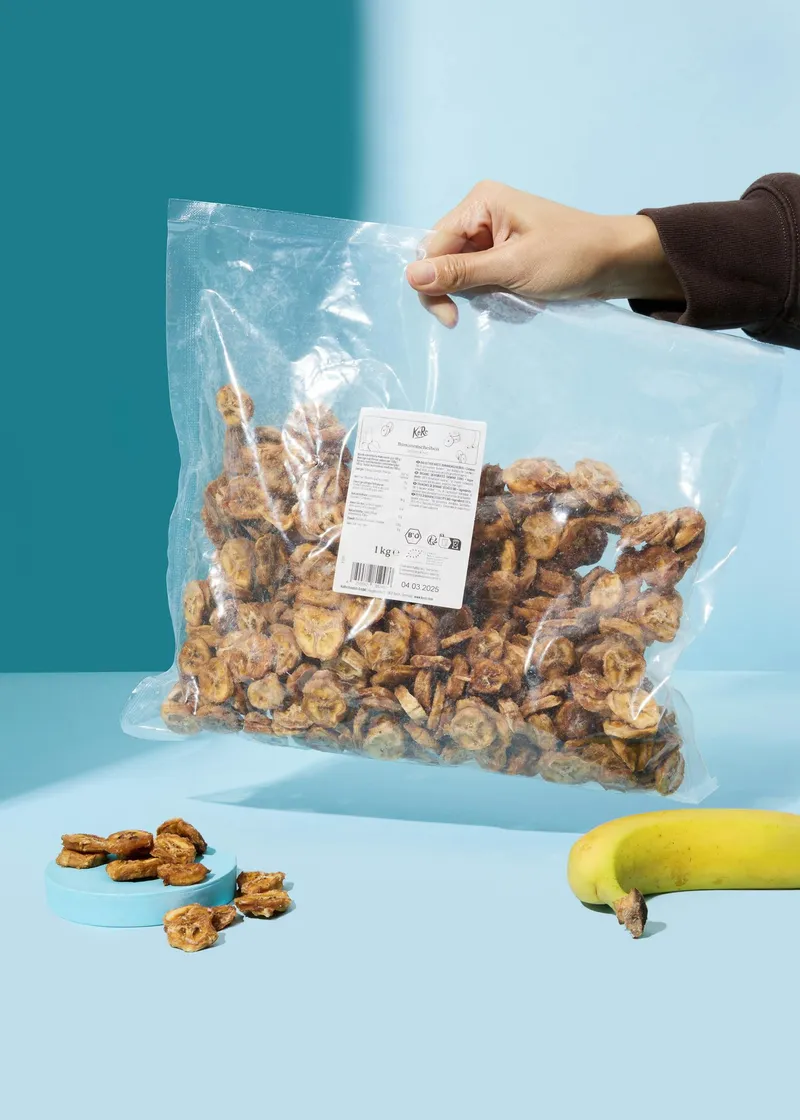 KoRo Getrocknete Bio Bananenscheiben aus Sri Lanka 1 kg – Produktbild 3 von 5