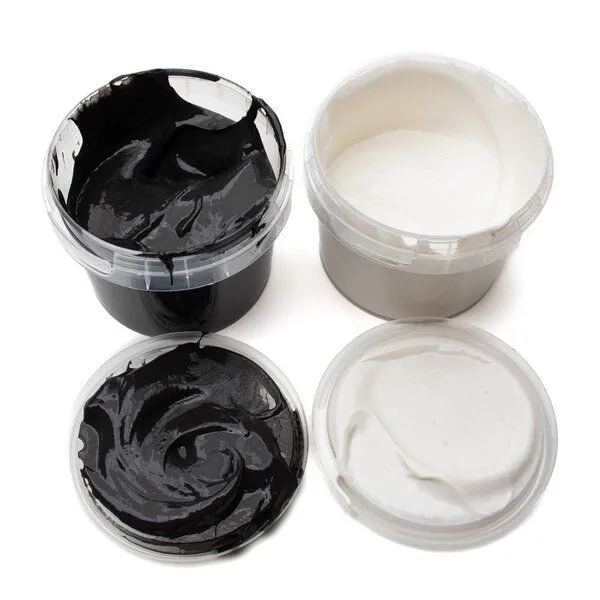 neogrün neogrün Fingerfarben 2er Set "Nori", Schwarz/weiß, – Produktbild 1 von 7