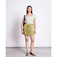 JAN N JUNE JAN N JUNE T-Shirt ARIMA gerippt aus Lyocell (Tencel®), Vintage lace, – Produktbild 1 von 1