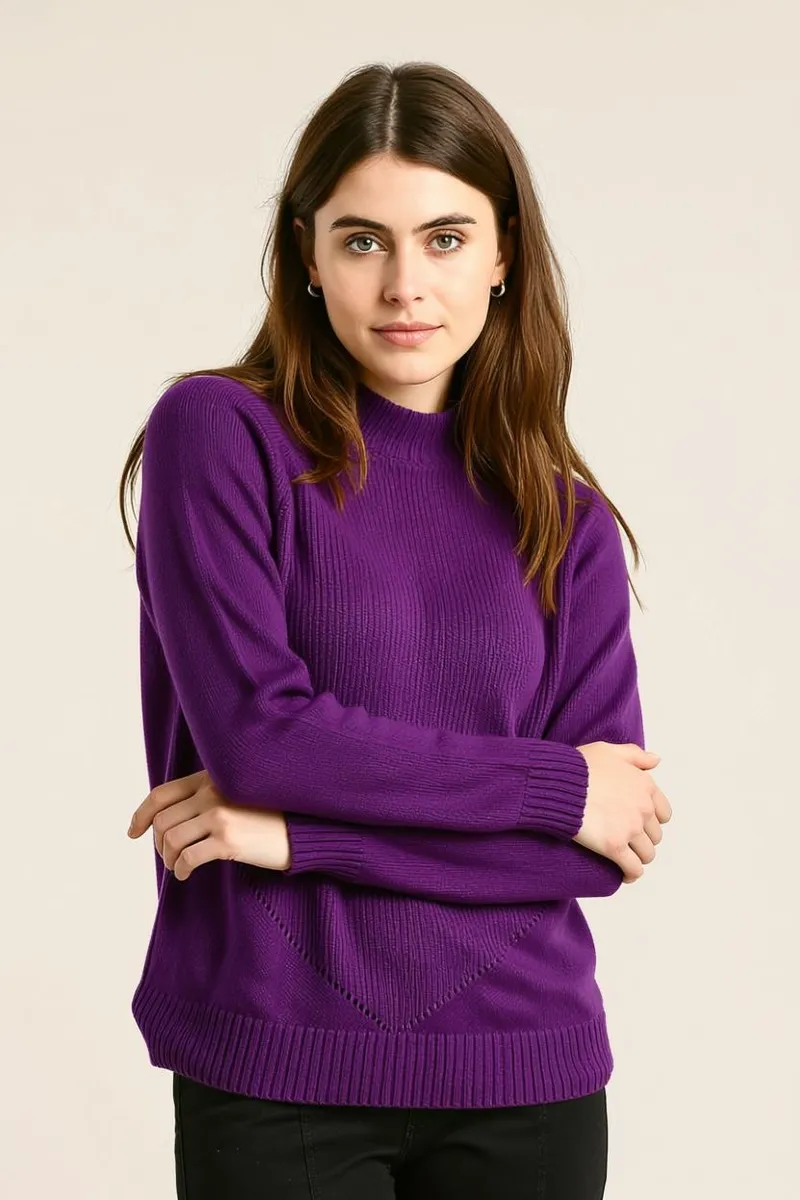 KOMODO Strickpullover Modell: Kate, Ultramarine, – Produktbild 1 von 1