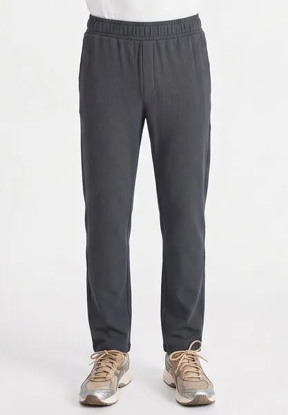 ORGANICATION ORGANICATION POZZAN | Waffel Jogginghose aus Bio-Baumwolle & recyceltem Polyester, Grey, – Produktbild 3 von 4