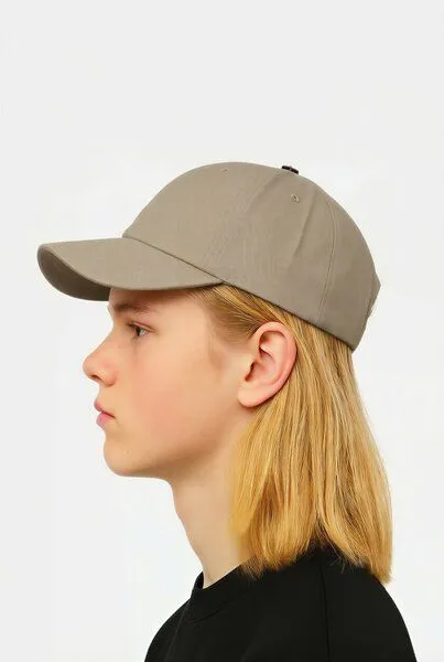 Lou-i Lou-i Kinder Cap Bio-Baumwolle, Khaki, – Produktbild 3 von 4