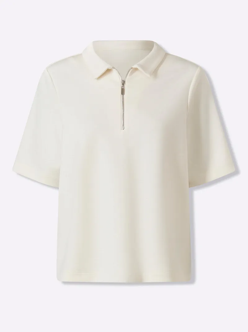 heine Poloshirt champagner, Champagner, – Produktbild 1 von 2