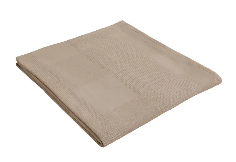 OTTO home Tagesdecke Mira, leichte Tagesdecke aus 100% Baumwolle, uni Überwurf, ohne Füllung, Grau, – Produktbild 3 von 9