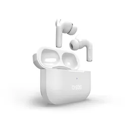 SBS SBS Für kabellose Aufladung geeignete TSW-Ohrhörer, weiß In-Ear Kopfhörer – Produktbild 1 von 1