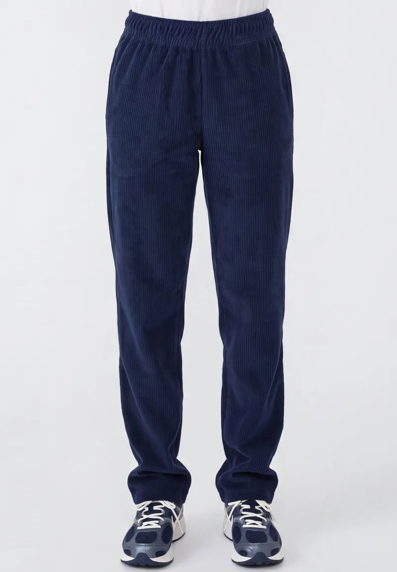 ORGANICATION ORGANICATION Damen vegan Jogginghose Aus Cord Priscilla In Marineblau, Blau, – Produktbild 1 von 1