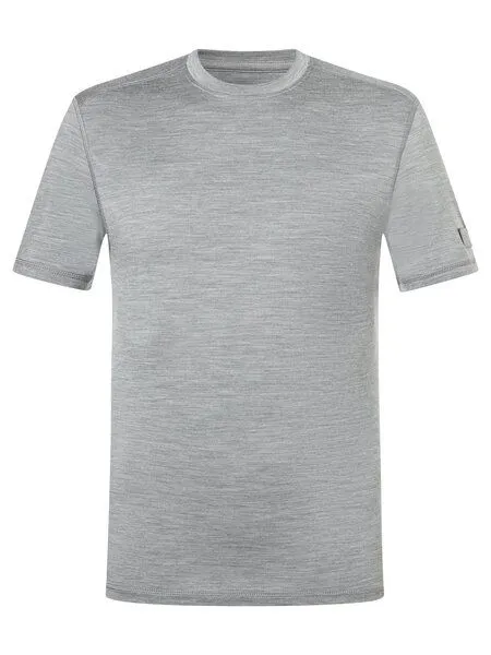 Super.Natural Super.Natural M BIO BASE TEE für Herren, Merino, Cashmere grey melange, – Produktbild 4 von 4