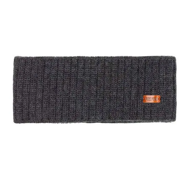 Pure pure by Bauer Pure pure by Bauer Pure Pure Unisex Stirnband kbT-Schurwolle, Anthrazit (grau), – Produktbild 1 von 1