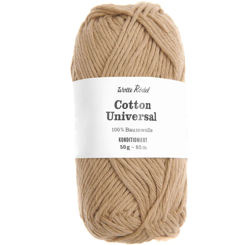 Wolle Rödel Wolle Rödel Cotton Universal Camel, Camel, – Produktbild 1 von 1