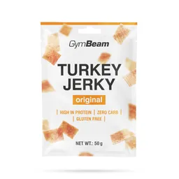 GymBeam Food GymBeam Turkey Jerky 50 g Original – Produktbild 1 von 1