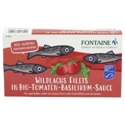 Fontaine Fontaine Wildlachsfilets in Tomaten-Basilikum-Creme – Produktbild 1 von 1