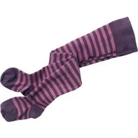 grödo Kinder Strumpfhose brombeere-geringelt Gr.1-2 – Produktbild 1 von 1