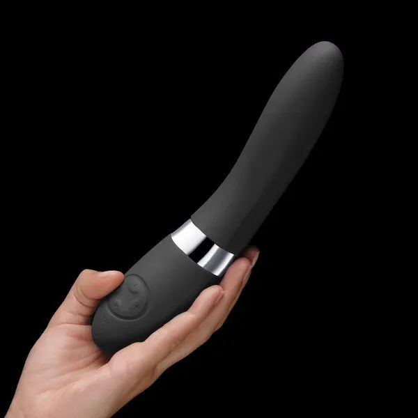 LELO Dual angetriebener Vibrator - LELO ELISE 2, Schwarz, – Produktbild 4 von 4