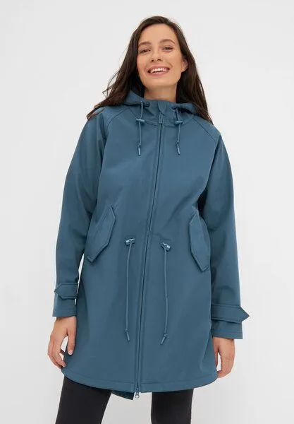 derbe derbe Softshelljacke „Island Friese“, Orion blue, – Produktbild 1 von 4