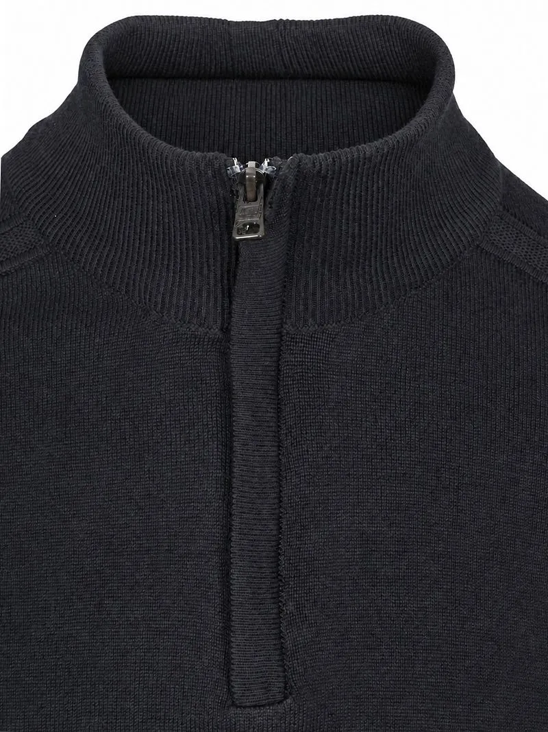 Vanguard Vanguard Pullover Half-Zip Mouline Zwart - Größe 3XL, Schwarz, – Produktbild 4 von 5