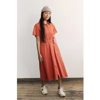 TWOTHIRDS TWOTHIRDS Damen vegan Kleid Drangey Orange, Orange, – Produktbild 1 von 1