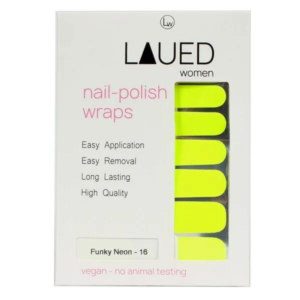 Vargu Vargu LAUED vegane Nagelfolien solid neon, Funky neon, – Produktbild 3 von 4