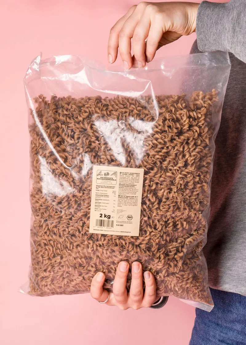 KoRo Gekeimte Bio Buchweizennudeln 2 kg – Produktbild 5 von 5