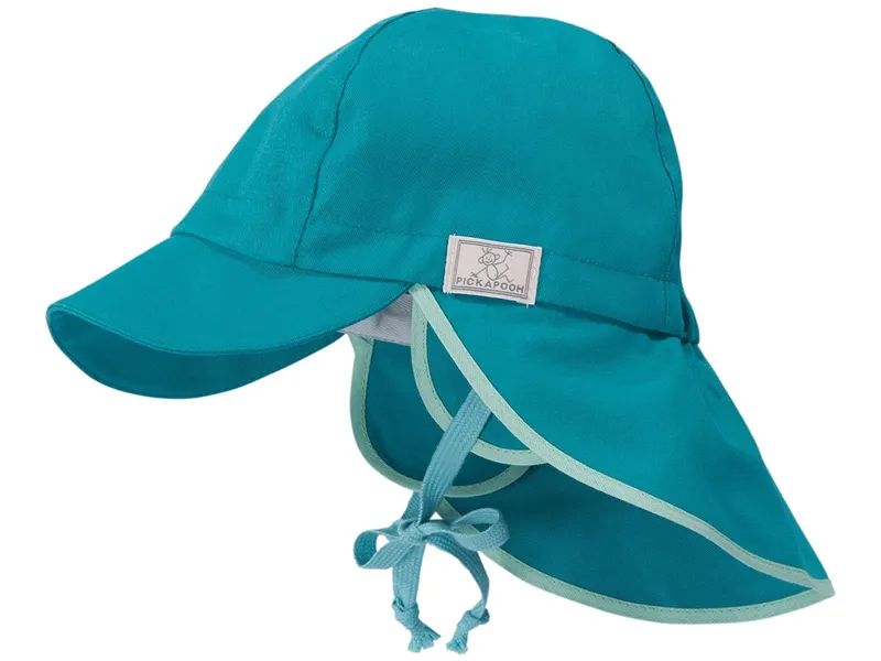 Pickapooh Pickapooh Baby und Kinder Mütze UV-80 green slate Gr.46, Türkis, – Produktbild 1 von 1